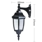 Vintage Acrylic IP67 Waterproof Courtyard Landscape Lights Hallway Lighting Wall Light without Light Source - Image 8