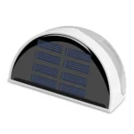 Semi-circular IP55 Waterproof Solar Light Control Fence Light Garden Lamp - Image 5