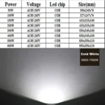 Super Bright Outdoor building Flood Light Shiny Spotlight square Stadium highway with Isolated Driver, AC 85-265V - Image 4