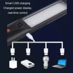 USB Rechargeable Waterproof LED Work Light With Power Display - Image 5