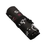 Calligraphy Cute Canvas Roll School Pencil Case Pencilcase Student Pen Bag Stationery Pouch Supplies - Image 3