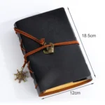 P697 Creative Corsair Anchor Stationery Notepad Office Supplies School Cute Retro Spiral Notebook Diary Book - Image 2