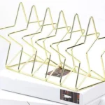 Gold S Shape Electroplated Bookend Desk Organizer Desktop Office Home Bookends Book Holder Book Stand Creative Bookshelf - Image 6