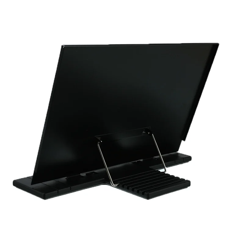 TBD0307514901A_2.webp Portable Lazy Book Stand Frame Reading Desk Holder with 7 Tilt Adjustable Grooves - Image 3