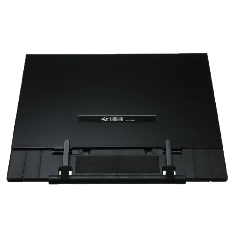 TBD0307514901A_3.webp Portable Lazy Book Stand Frame Reading Desk Holder with 7 Tilt Adjustable Grooves - Image 4