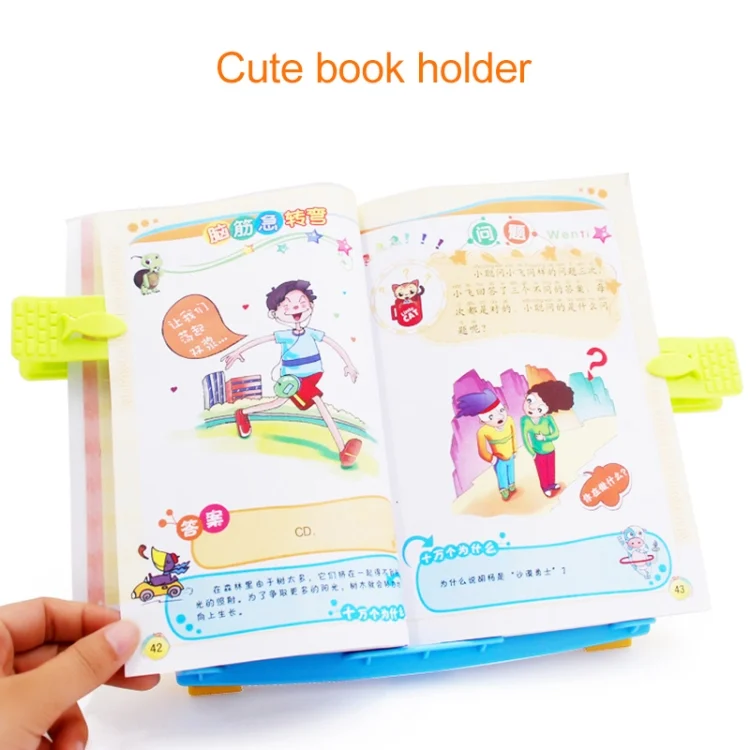 TBD0307520901B_6.webp Creative Folding Bookshelf Upgraded Portable Folding Student Book Stand Book Holder - Image 7