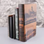 Clear Acrylic Bookends L-shaped Desk Organizer Desktop Book Holder School Stationery Office Accessories - Image 6