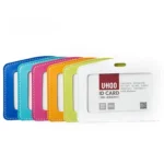 Women Business Llanyard Card Holder Leather Card Case for Student Candy Color Cute Cartoon Children Badge - Image 3