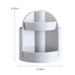 2 PCS Multi-function Rotating Plastic Gift Pen Holder Office Storage Box - Image 2