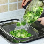 Stainless Steel Foldingf Filter Kitchen Tools Drainage Household Retractable Vegetable Fruit Basket - Image 10