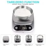 BOH-C305 Kitchen Stainless Steel LCD Electronic Scale, Specification: 3kg/0.1g - Image 6