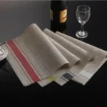 2 PCS Durable PVC Table Mats Coffee Cup Pad Braided Slip Placemats, Size: 30x45cm - Image 3