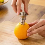 Stainless Steel Fruit Manual Squeezer Household Thick Lemon Juicer - Image 4