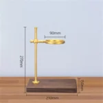 Wood Base Hand Coffee Filter Holder Adjustable Filter Holder - Image 4