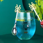 Multicolor Stainless Steel Butterfly Coffee Spoon Fruit Cold Drink Ice Cream Dessert Tea Spoon - Image 7