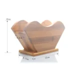 V60 Fan-Shaped Coffee Paper Filter Holder Bracket - Image 2