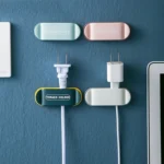 4 in 1 Multifunctional Home Creative Free Punching Plug Holder Wire Storage Artifact - Image 2