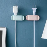 4 in 1 Multifunctional Home Creative Free Punching Plug Holder Wire Storage Artifact - Image 8