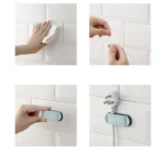 4 in 1 Multifunctional Home Creative Free Punching Plug Holder Wire Storage Artifact - Image 9