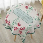 Greenery Linen Tablecloth Restaurant Bar Household Tablecloth - Image 3