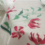 Greenery Linen Tablecloth Restaurant Bar Household Tablecloth - Image 4