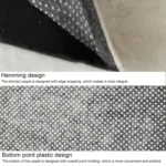 Country Flower Butterfly Door Mat Non-slip Floor Carpet - Image 3