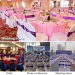 Wedding Chair Cover Sash Satin Fabric Bow Tie Ribbon Band Decoration Hotel Wedding Party Ceremony Banquet Supplies - Image 7