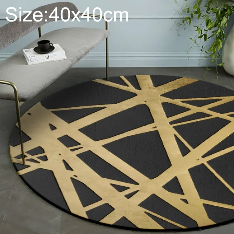 TBD0324612101.webp Luxury 3D Round Carpets Nordic style Pattern Rug - Image 1