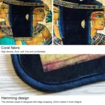 Retro Mat Flannel Velvet Carpet Play Basketball Game Mats Baby Crawling Bed Rugs - Image 4