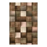 Simple Modern Abstract Lattice Carpets Living Room Bedroom Floor Mat - Image 3