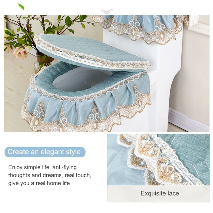 TBD0325788001A_5.webp 3 PCS / Set Universal Anti-Dust Cover Fabric Zipper Toilet Seat - Image 6