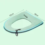 Washable Bathroom Toilet Seat Cover Warmer Soft Cushion Pad Closestool Lid Mat Household Products - Image 2