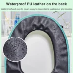 Washable Bathroom Toilet Seat Cover Warmer Soft Cushion Pad Closestool Lid Mat Household Products - Image 8