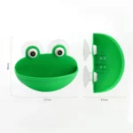 Bathroom Cute Cartoon Strong Suction Cup Drain Soap Box - Image 2