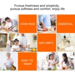 Candy-Colored Dots Sleeveless Kitchen Work Apron - Image 6