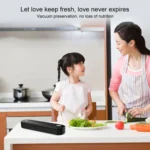 Food Small Vacuum Sealing Machine Household USB Charging Automatic Kitchen Fresh-keeping Machine - Image 7