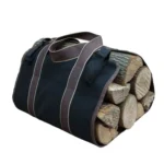Outdoor Large Capacity Canvas Logging Package Firewood Storage Bag - Image 5