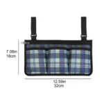 Walking Aid Wheelchair Armrest Side Storage Bag Car Storage Hanging Bag - Image 3