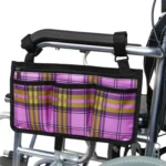 Walking Aid Wheelchair Armrest Side Storage Bag Car Storage Hanging Bag - Image 8