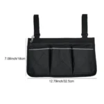 Walking Aid Wheelchair Armrest Side Storage Bag Car Storage Hanging Bag - Image 3