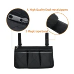 Walking Aid Wheelchair Armrest Side Storage Bag Car Storage Hanging Bag - Image 6