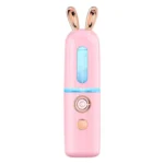 Facial Steamer Nano Spray Water Replenishing Instrument Portable Cold Spray Machine Charging Beauty Instrument Alcohol Disinfection - Image 2