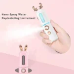 Facial Steamer Nano Spray Water Replenishing Instrument Portable Cold Spray Machine Charging Beauty Instrument Alcohol Disinfection - Image 9