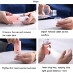 Facial Hydration Instrument Air Humidifier USB Beauty Cold Spray Instrument Auto Alcohol Disinfection Spayer - Image 11