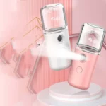 Facial Hydration Instrument Air Humidifier USB Beauty Cold Spray Instrument Auto Alcohol Disinfection Spayer - Image 6