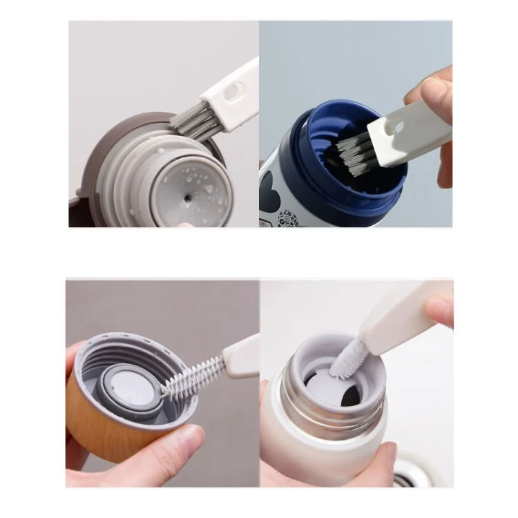 TBD0326926701A_4.webp Multifunctional Cup Lid Cleaning Brush Slit Feeding Bottle Tube Brush Kitchen Tableware Crevice Brush - Image 5