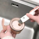 Multifunctional Cup Lid Cleaning Brush Slit Feeding Bottle Tube Brush Kitchen Tableware Crevice Brush - Image 6