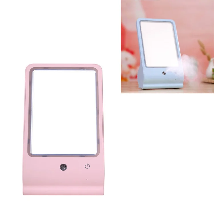 TBD0326929701C.webp USB Desktop Dressing Mirror LED Table Lamp Portable Nano Spray Beauty Moisture Apparatus - Image 1