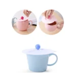 5 PCS Environmentally Friendly Food Grade Silicone Heat-resistant Lid - Image 2