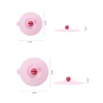 5 PCS Environmentally Friendly Food Grade Silicone Heat-resistant Lid - Image 3